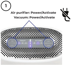 Desenchufar el EyeVac Air