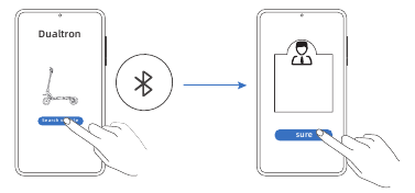 Empareje el Bluetooth en la APP