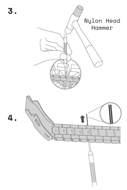 C&Oacute;MO CAMBIAR EL TAMA&Ntilde;O DEL BRAZALETE DE METAL - Paso 2
