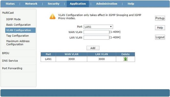VLAN de multidifusi&oacute;n