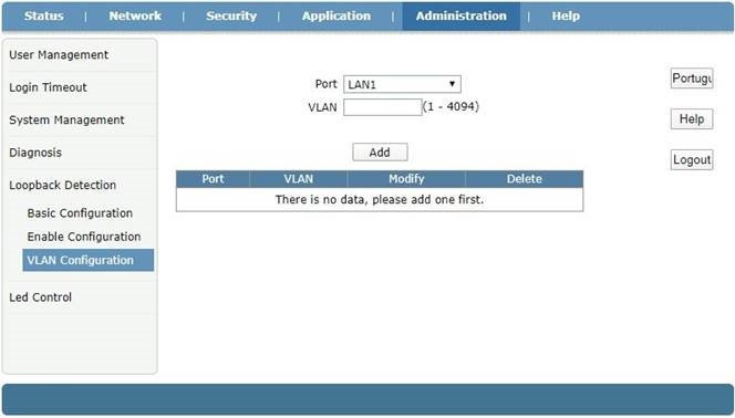 Configuraci&oacute;n VLAN