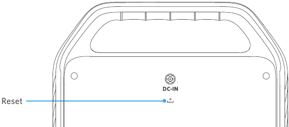 Restablecimiento de la estaci&oacute;n de energ&iacute;a