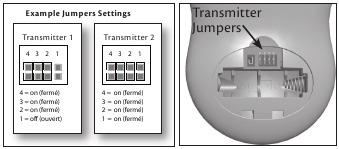 Ajuste del transmisor y el receptor remotos