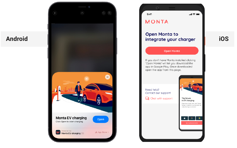 Configuraci&oacute;n de la aplicaci&oacute;n Monta - Paso 2