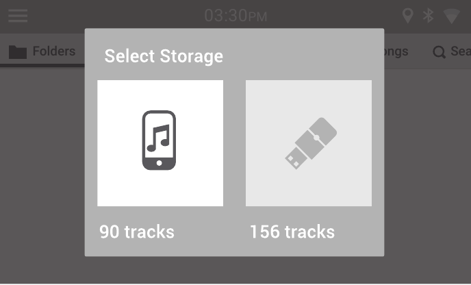 Reproducci&oacute;n de m&uacute;sica almacenada en una tarjeta MicroSD - Paso 1