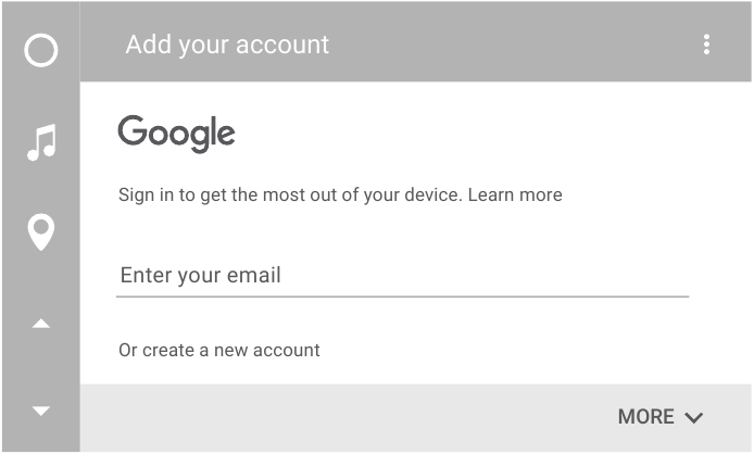 Acceso a la cuenta de Google - Paso 2