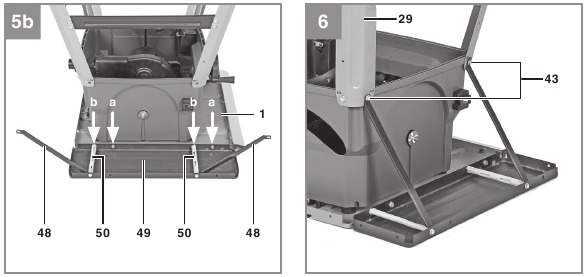 Montaje de la extensi&oacute;n de ancho de la mesa