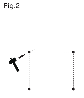 MONTAJE DEL SOPORTE DE PARED - Paso 1