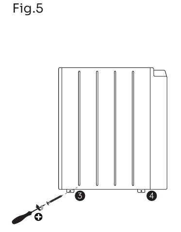 MONTAJE DEL SOPORTE DE PARED - Paso 4