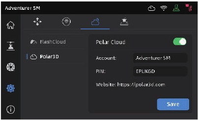 Impresi&oacute;n a trav&eacute;s de Polar Cloud - Paso 2