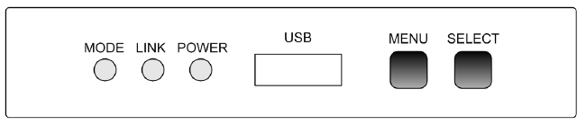 Panel trasero del receptor