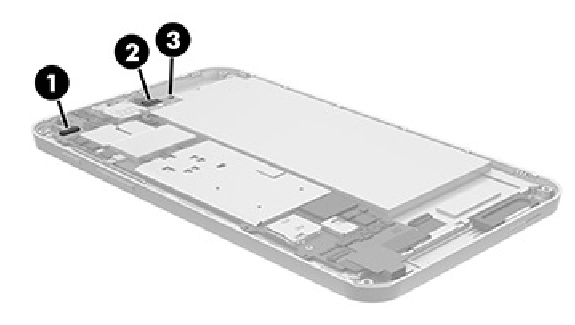 Retirar la placa base - Paso 1