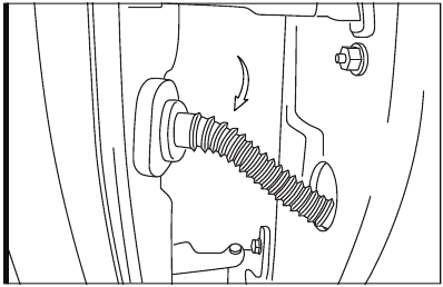 CABLE DE CONTROL/LUZ DE DESBLOQUEO DE LA PUERTA - PASO 1