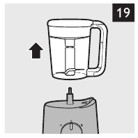Extraiga el vaso de la unidad del motor