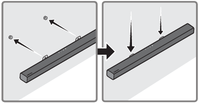 Instalaci&oacute;n del soporte de pared - Paso 5