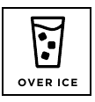 Especialmente dise&ntilde;ado para preparar caf&eacute; helado reci&eacute;n hecho en caliente sobre hielo que no se diluye. Siempre llena tu recipiente hasta arriba con cubitos de hielo antes de preparar Over Ice.
