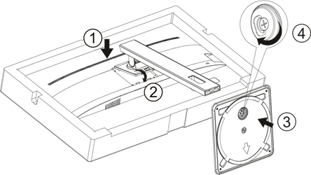 Configuraci&oacute;n del soporte y la base - Configuraci&oacute;n
