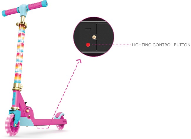 Haciendo movimientos - Uso de las luces LED