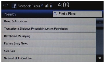 FACEBOOK PLACES EN PANTALLA DE 11,6 PULGADAS