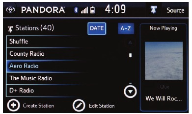 PANDORA EN PANTALLA DE 11,6 PULGADAS