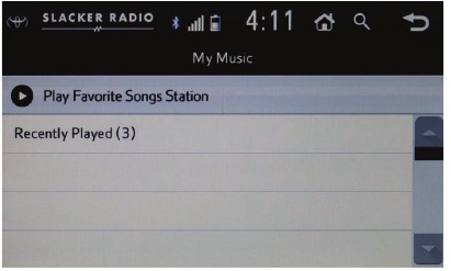 SLACKER RADIO EN PANTALLA DE 11,6 PULGADAS - Paso 4