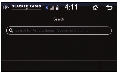 SLACKER RADIO EN PANTALLA DE 11,6 PULGADAS - Paso 6