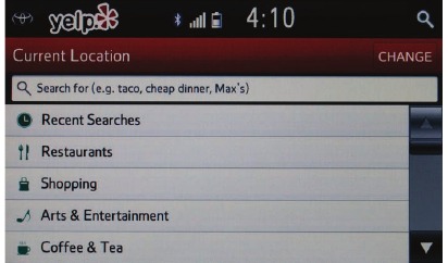 YELP EN PANTALLA DE 11,6 PULGADAS