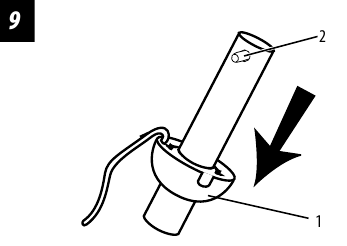 OPCI&Oacute;N DE VARILLA DE DESCARGA EXTENDIDA - Paso 2