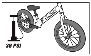 Lista de verificaci&oacute;n de la puesta a punto y seguridad de la bicicleta - Paso 1