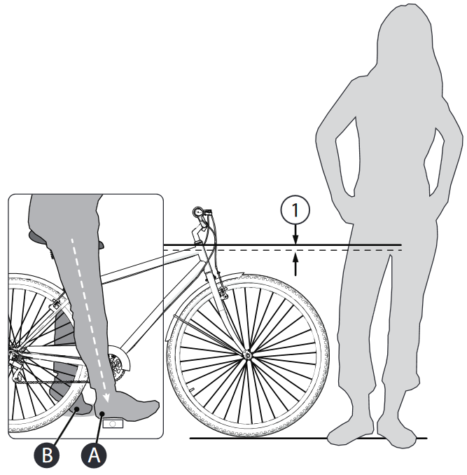 Ajuste del ciclista a la bicicleta