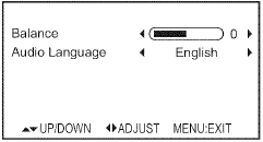 Ajuste del idioma del audio del televisor