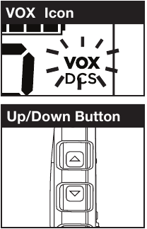 Activar o desactivar el VOX