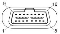Conector OBDII