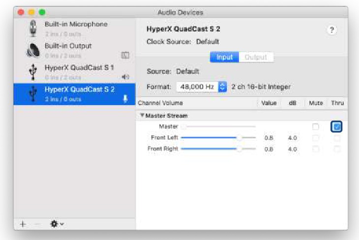 Control de la supervisi&oacute;n del micr&oacute;fono - MacOS - Paso 2