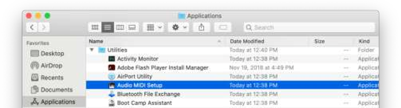 Control de la supervisi&oacute;n del micr&oacute;fono - MacOS - Paso 1