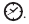 icono de pantalla del reloj