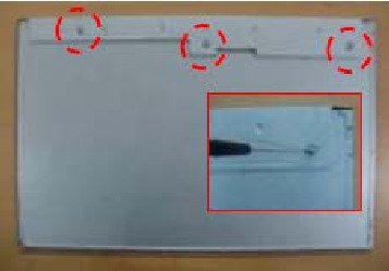 EXPLOSI&Oacute;N DEL PANEL LCD - Paso 1