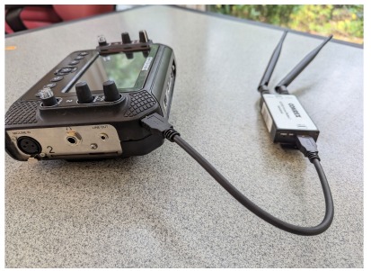 Conectar a trav&eacute;s de USB - Paso 1