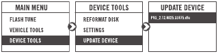 ACTUALIZACI&Oacute;N DEL SOFTWARE DE SU VEH&Iacute;CULO - Paso 1