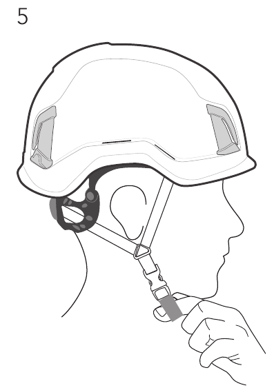 AJUSTES DEL CASCO - Paso 4