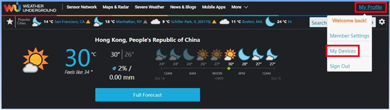 Agregar Weather Underground - Paso 2