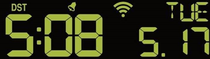 Dise&ntilde;o de la pantalla - Fecha y hora