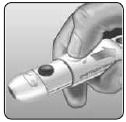 Cargue el dispositivo de punci&oacute;n
