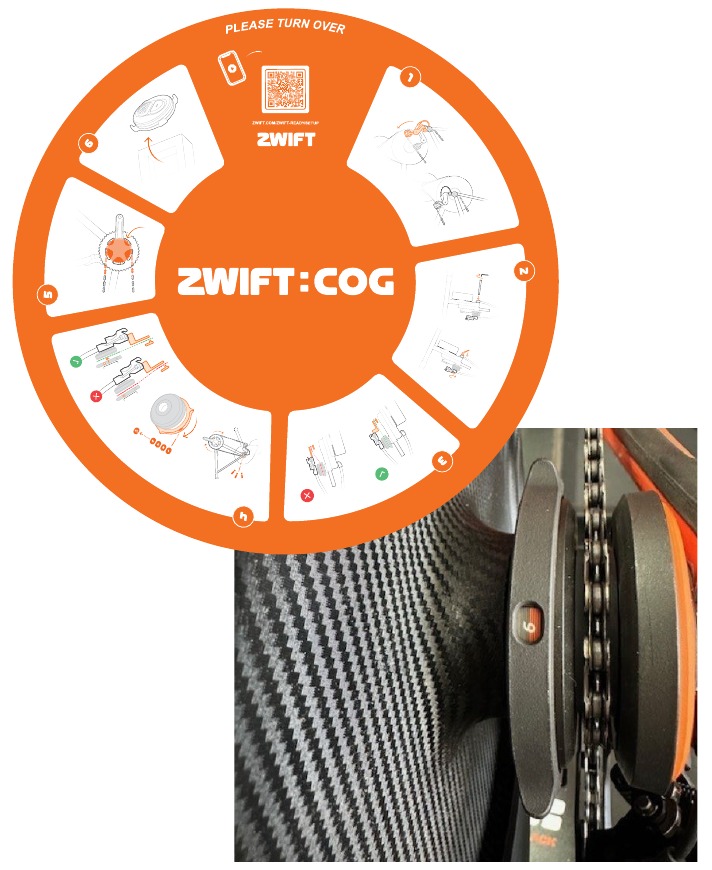 AJUSTE DEL Zwift COG