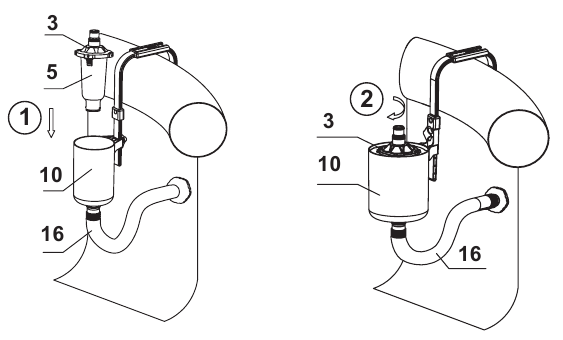 INSTRUCCIONES DE CONFIGURACI&Oacute;N DEL ASPIRADOR PARA PISCINA - Paso 2