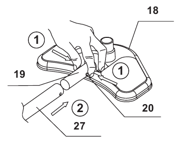 INSTRUCCIONES DE CONFIGURACI&Oacute;N DEL ASPIRADOR PARA PISCINA - Paso 3
