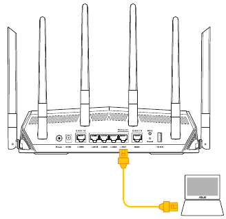 Instale su router a trav&eacute;s del navegador web - Con cable