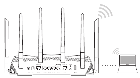 Instale su router a trav&eacute;s del navegador web - Inal&aacute;mbrico