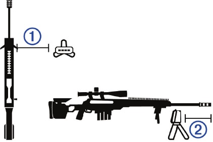 Grabaci&oacute;n de datos de disparo: inicio de una sesi&oacute;n de rifle