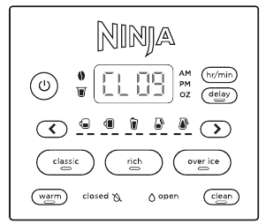 MENSAJES DE LA PANTALLA DEL RELOJ